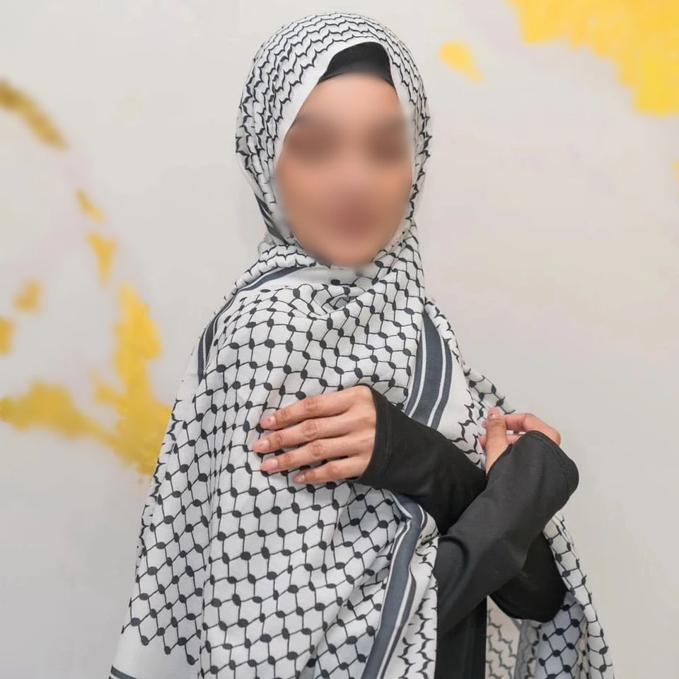 Palestine Keffiyeh Hijab